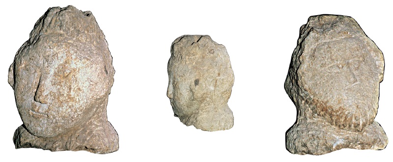 L'erma bifronte del II-I secolo a.C. ritrovata nel 1969 presso Piano Audi, poi purtroppo trafugata dal Museo Garda di Ivrea il 27 dicembre 2010