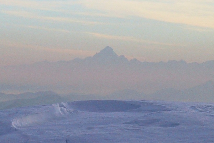 3 - Il Monviso visto dalla cima del Monte Soglio